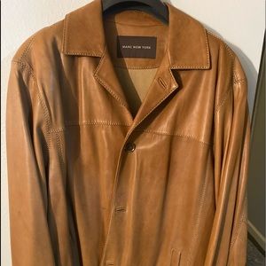 Marc of New York Men’s Leather 3 button  jacket